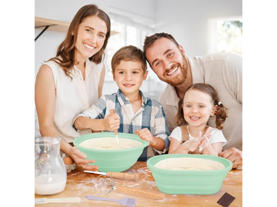 Panier de fermentation en rotin indonésien 9 pouces rond ensemble en gros