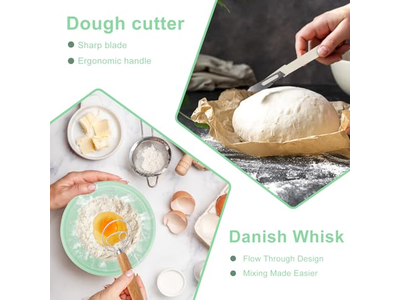 Panier de fermentation en rotin indonésien 9 pouces rond ensemble en gros