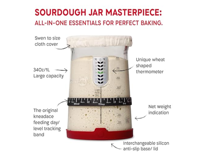 Bannetons en Plastique Pain Sans Pétrissage Banneton Grand Silicone Doublure DIY Marron