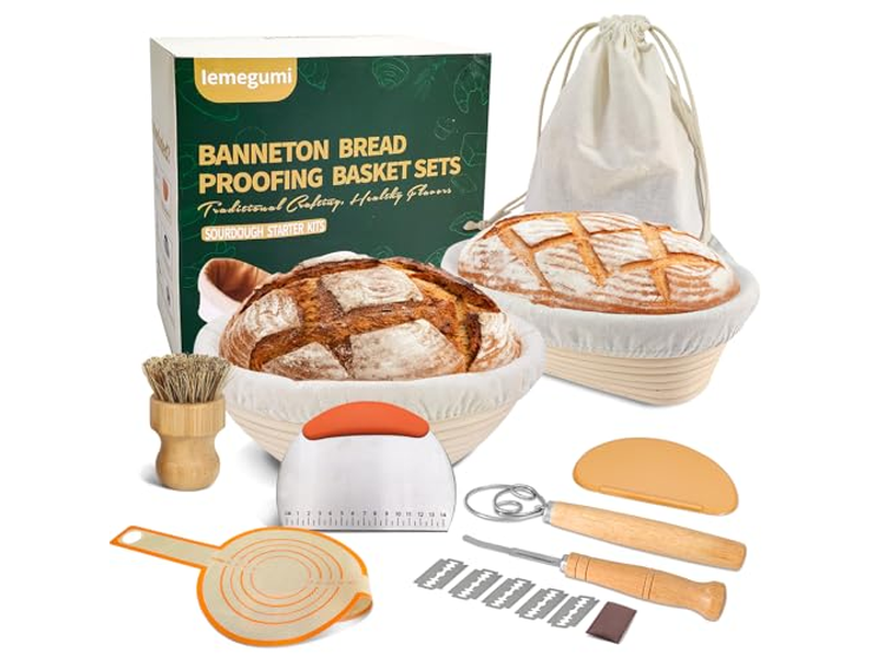 Paniers en Plastique pour Levée de la Pâte Panier à Pain Tissé Ovale