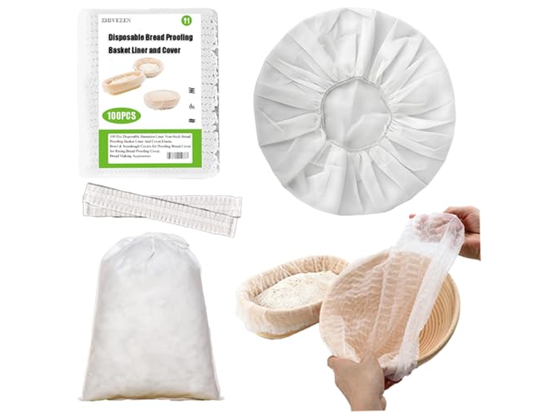 Panier de Levée Lame 13cm Banneton avec Doublures Ovale Rectangulaire 9 Pouces