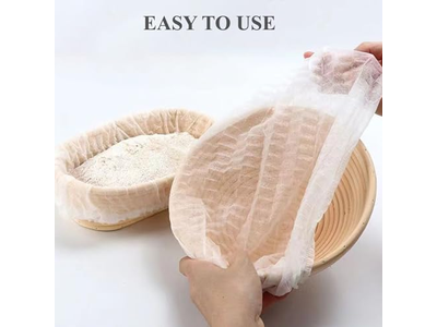 Panier de Levée Lame 13cm Banneton avec Doublures Ovale Rectangulaire 9 Pouces