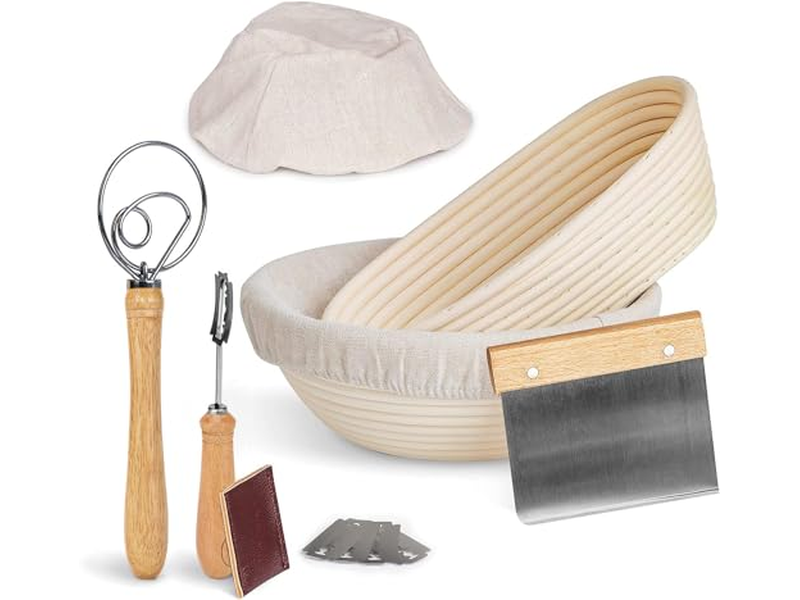 Paniers de fermentation pour levain en rotin avec dôme pour la fermentation de la pâte