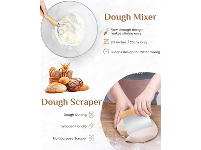 Paniers de fermentation pour levain en rotin avec dôme pour la fermentation de la pâte