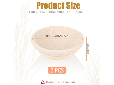 Accessoires Banneton en rotin, panier à pain en silicone pour assaisonnement plastique