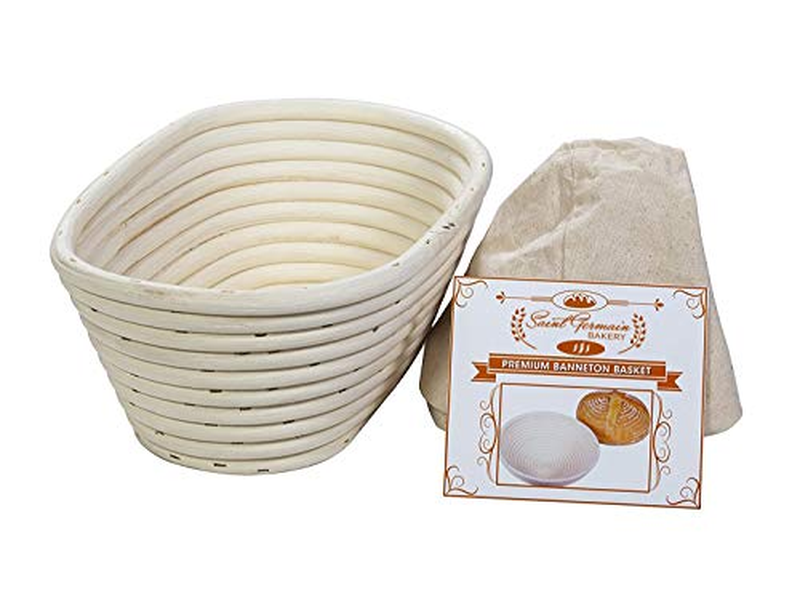 Panier Banneton Rond pour Pain avec Doublure