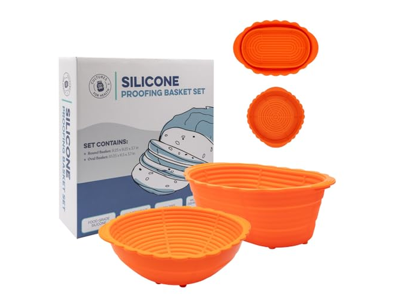 Panier de boulangerie en silicone pour pain au levain Paniers cadeaux avec articles Muffin et Biscuit