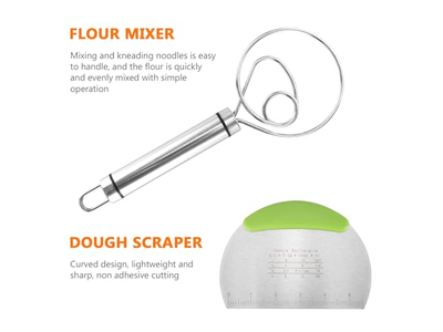 Couche en lin pour boulanger de pain robuste pour paniers de fermentation 4 pouces