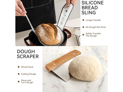 Ensemble de Banneton ovale chaud pour fermentation de pain de haute qualité