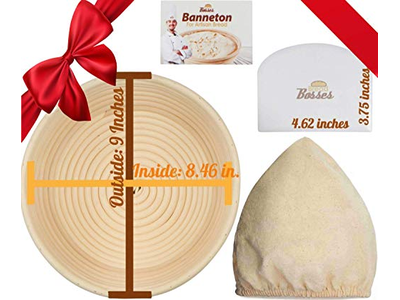 Pain banneton farine papier patrons Food52 utilisant un 14 pouces nettoyage maison