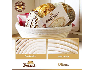 Pain banneton farine papier patrons Food52 utilisant un 14 pouces nettoyage maison