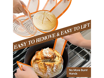 Ensemble de Doublures Banneton Ovale Professionnel avec Cadre en Rotin de Première Qualité