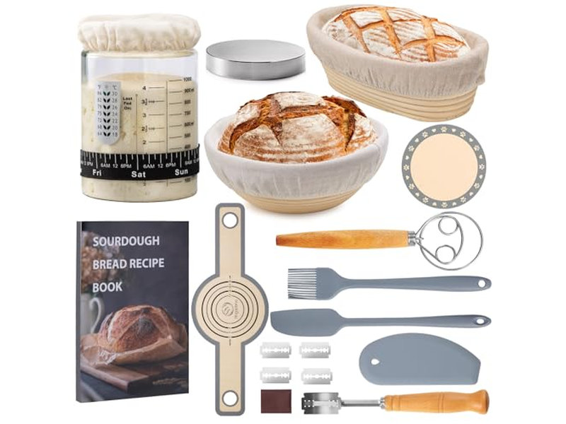 Fermentation de levain sans panier pour pain et cadeau de décoration de gâteau