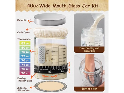 Fermentation de levain sans panier pour pain et cadeau de décoration de gâteau