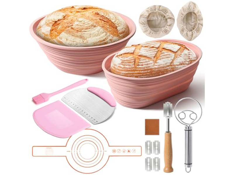 Panier de fermentation rond ovale en vigne PP Banetone Baguette Gâteau Tricot